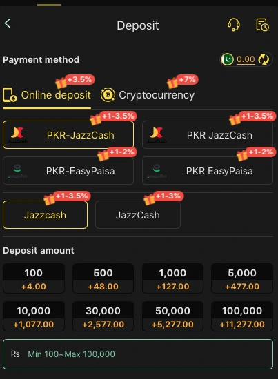 PAk804 Game Deposite