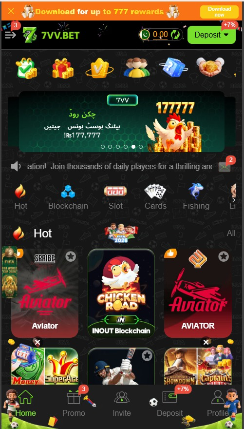77vvBET APPS