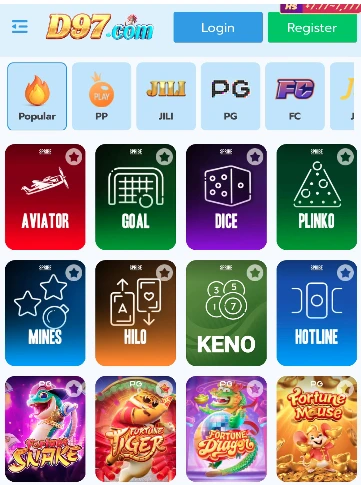 D97 Game APK Apps 2026